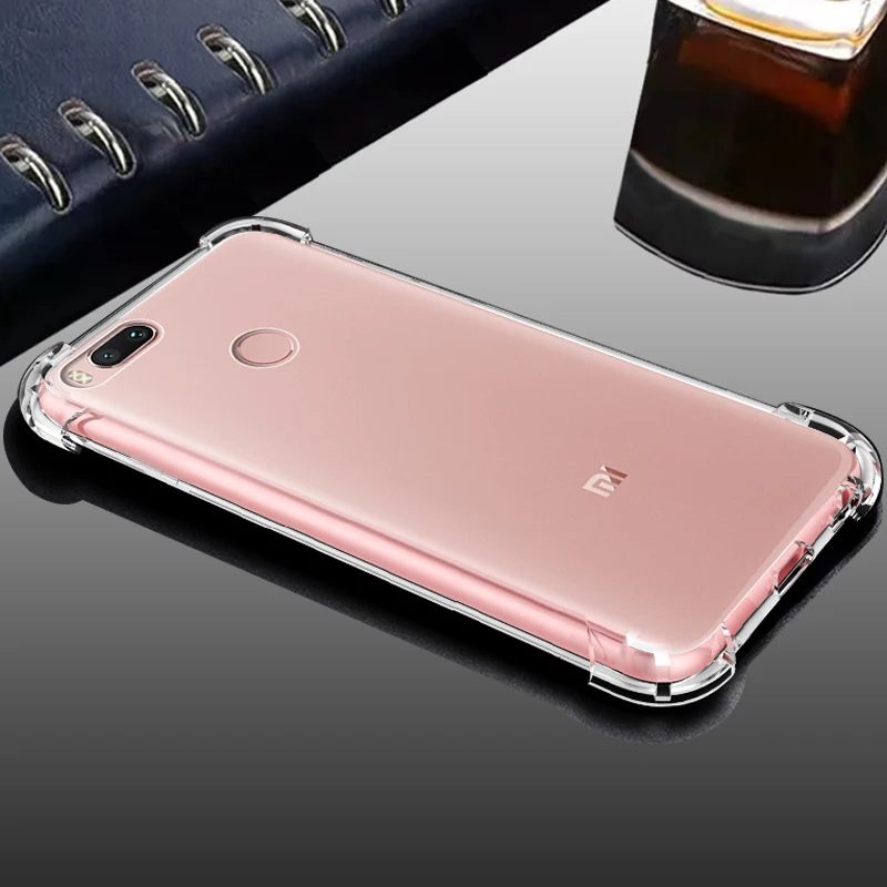 

YUETUO tpu phone back etui,coque,cover,case for xiaomi mi 5x mi5x mi a1 mia1 5 x a 1 my for ksiomi silicon silicone accessories