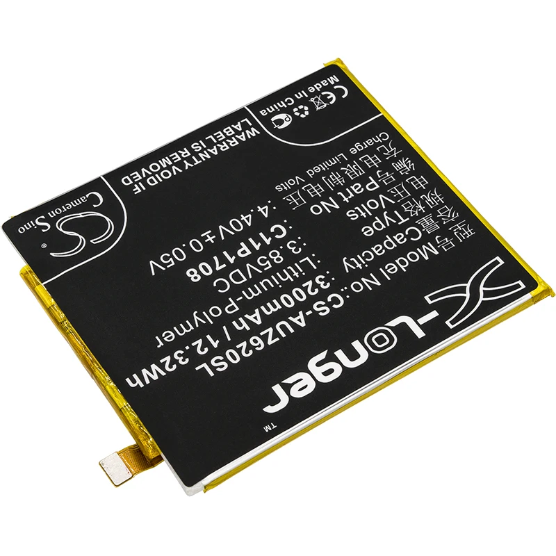 Аккумулятор Cameron Sino 3200mAh для Asus ZE620KL ZenFone 5 2018 Dual SIM 0B200 02890100 C11P1708 (1ICP4/66/75)|Батареи MP3/MP4