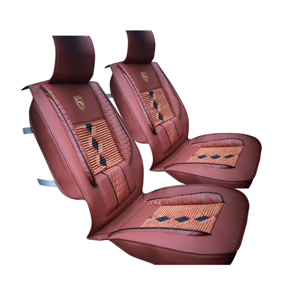 1 шт. высокого качества leather Ice SILK чехол на переднее сиденье автомобиля