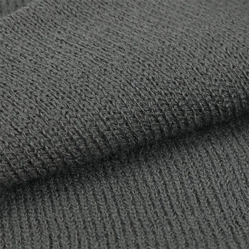 Осенне зимний однотонный короткий пуловер Striola Skullies Beanies модная повседневная