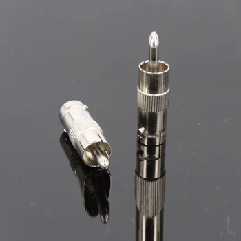 

10pcs RCA To BNC Connector RCA Male To BNC Female Surveillance Camera Video Adapter Turn TV Camera
