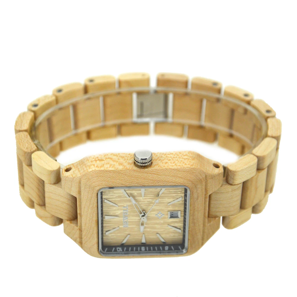 BEWELL WOODEN WATCH