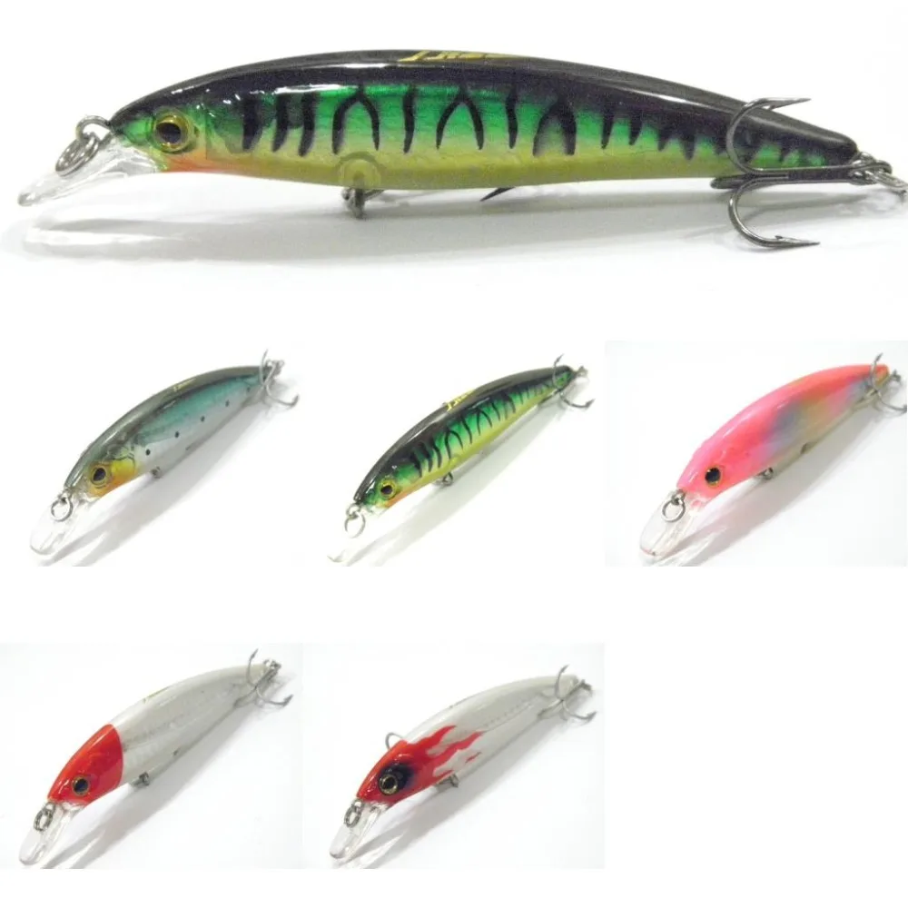 wLure 7cm 4.7g Tiny Lightweight Minnow for Fresh Water Carp Fishing  Assorted Colors 2 Mustad Hooks Retail Box Fishing Lure M103S - AliExpress