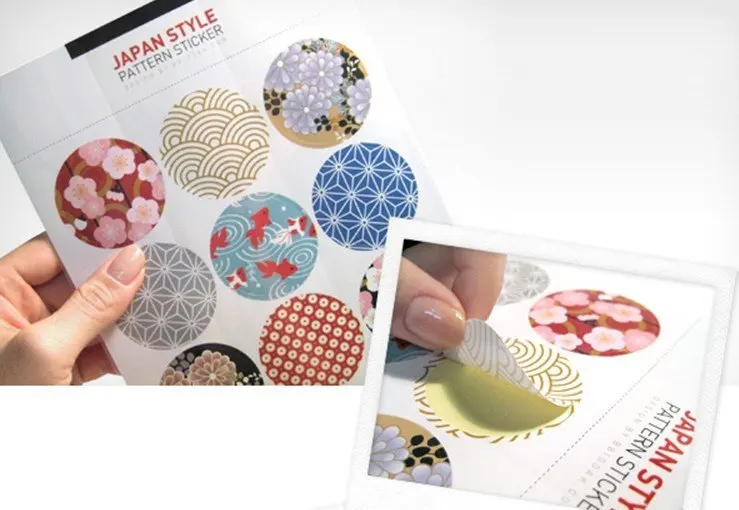 

9pcs/pack NEW Japan style flower pattern sticker note sticker Decoration label Multifunction Super gift
