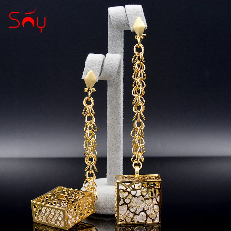 Sunny Jewelry висячие серьги Модные ювелирные изделия 2019 для женщин Высокое качество