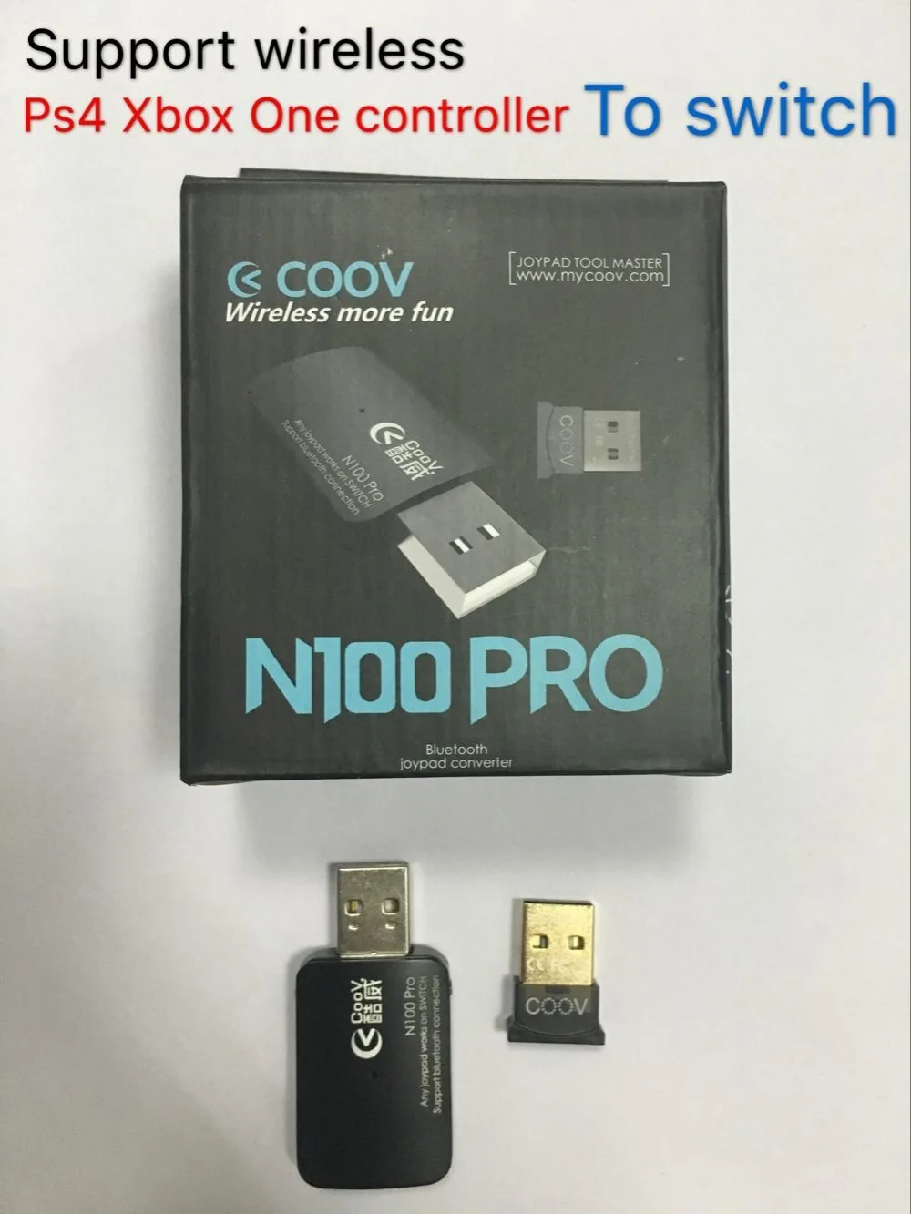 Coov N100 Pro bluetooth USB stick for PS4 Xbox One wireless Controller