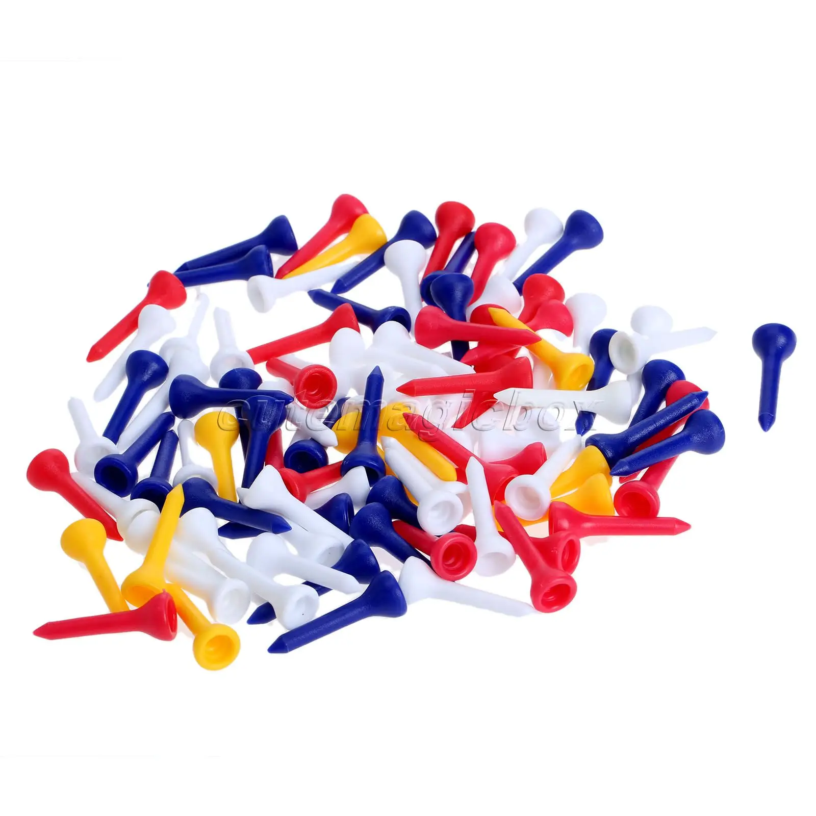 100 шт./упаковка пластиковые гольфы 36 мм 1 3/8 дюйма|plastic golf tees|golf teescolored tees |