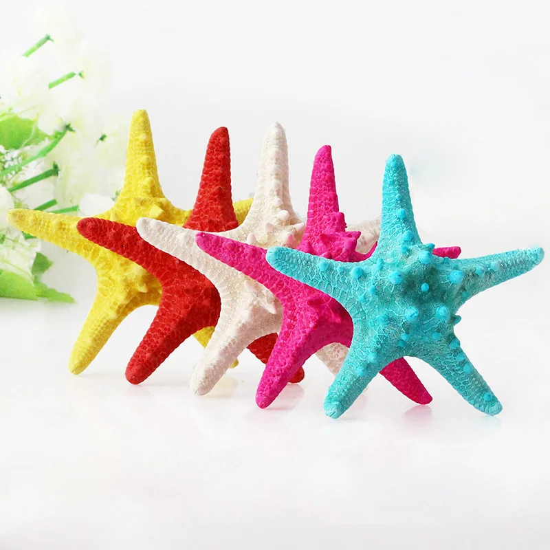 

Colored Shells Starfish Scallops Natural Shells Conch Tanks Landscaping Platform Creative Wall Stickers Photographic Ornaments