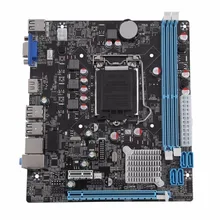 Professional H61 Mainboard Motherboard 1155 Pin CPU Interface Upgrade USB2.0 DDR3 1600/1333 for Desktop Computer Drop Shipping