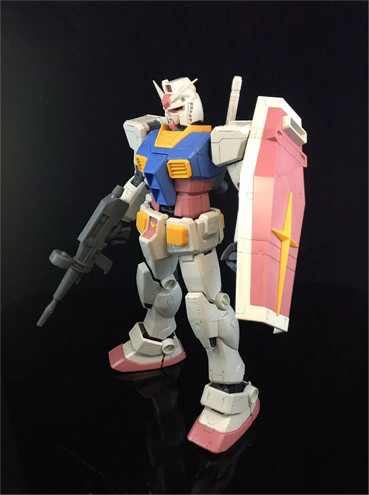 Bandai 1/100 мг RX-78-2 Gundam VER. ONE YEAR WAR 0079 мобильный костюм сборные модели наборы фигурки Детские игрушки