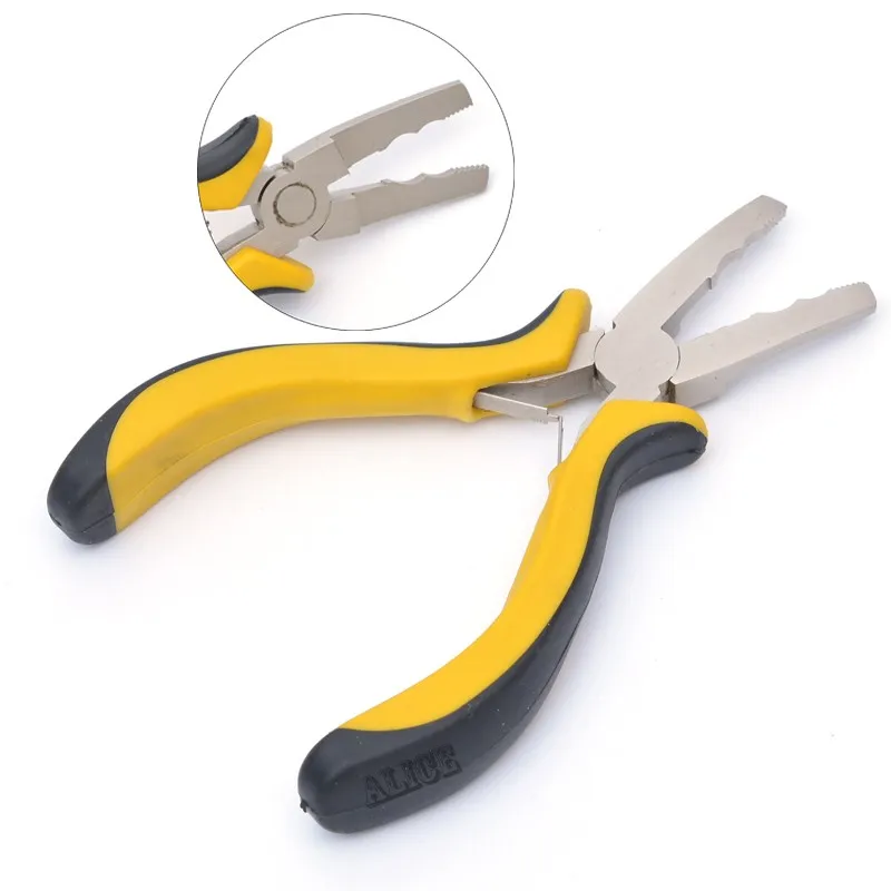 Extension Hair Removal Pliers Looping Pliers Micro Ring Kit Pliers Hair Extensions