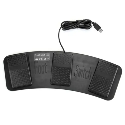 FS3 P USB Triple Foot Switch Pedal Control Keyboard Mouse PC Game