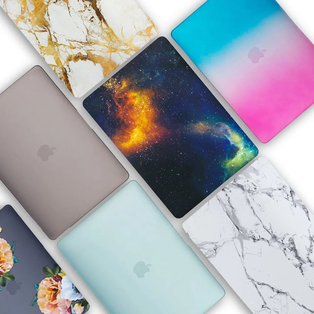 Окрашенный чехол для Macbook New Air 13 2018 ноутбука A1932 прозрачный матовый A1932|Сумки и
