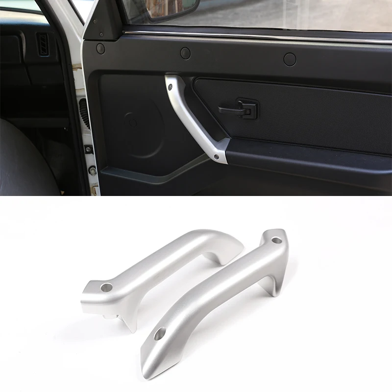 2 шт алюминиевый сплав внутренняя дверная ручка Накладка для Лада Нива автомобильные аксессуары