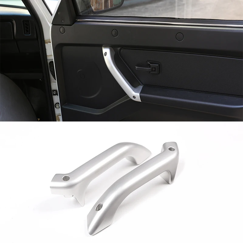 

2pcs Aluminum Alloy Interior Door Handle Trim For LADA NIVA Car Accessories