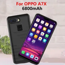 NTSPACE зарядное устройство чехол для OPPO A7X power Bank чехол 6800 мАч ультра тонкий портативный запасной аккамулятор для телефона аккумуляторная батарея