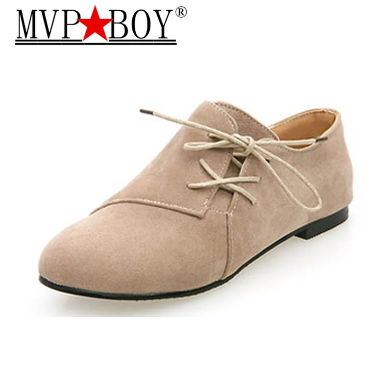 

MVP BOY 2017 NEW Women Flats Shoes Casual Sweet Women loafers Solid Summer Shoes Woman beige red brown black SIZE 35-39