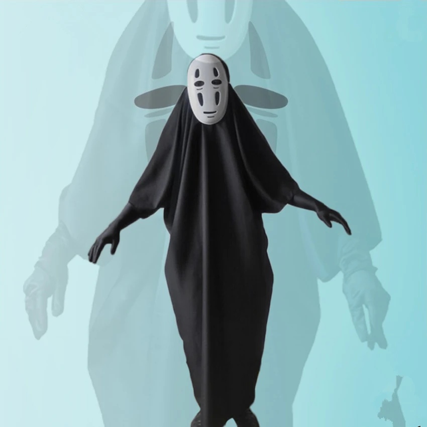 s xxl new arrival polyester man cartoon spirited away slender man costume black long clothing unisex halloween cosplay xm169716 - Halloween Costume Slender Man s xxl new arrival polyester man cartoon spirited away slender man costume black long clothing unisex halloween cosplay xm169716 - Halloween Costume Slender Man
