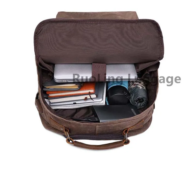 LeTrend 16 дюймов Ретро USB багаж на колёсиках мужской чемодан в деловом стиле колеса холст тележка для каюты многофункциональная сумка на плечо