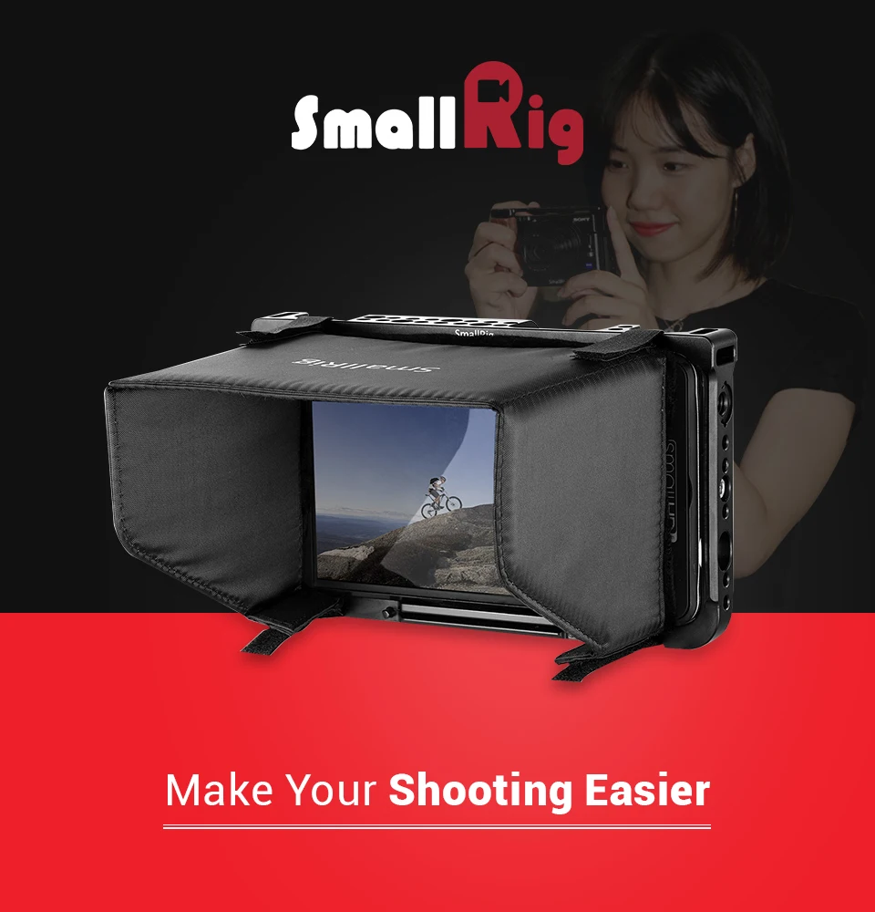 SmallRig клетка для SmallHD 700 серии монитор с солнцезащитным 2131