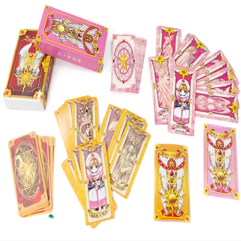 1 Pack creative Magic Sakura Cards Captor Sakura 55 Pieces Game Cards