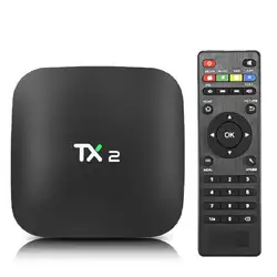 TX2 мини ОС Android 6,0 Smart ТВ коробке 2 ГБ 16 ГБ Rockship RK3229 Bluetooth 2,1 4 К 60tps 2,4 ГГц Wi-Fi Media Player IP ТВ Декодер каналов кабельного телевидения