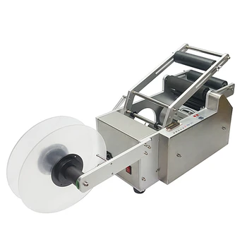

LT50 semi-automatic circular labeling machine Sticker labeling machine Semi - automatic labeling machine Manual labeling machine
