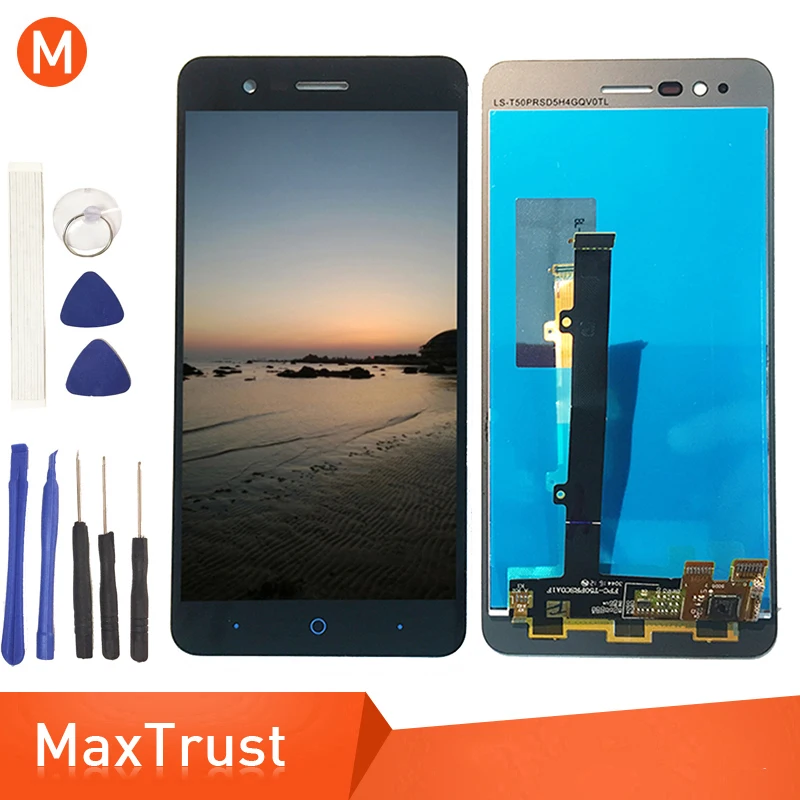 

High Quality 5.0" For ZTE Blade A510 LCD Display And Touch Screen Digitizer Assembly Module Replacement Black Color