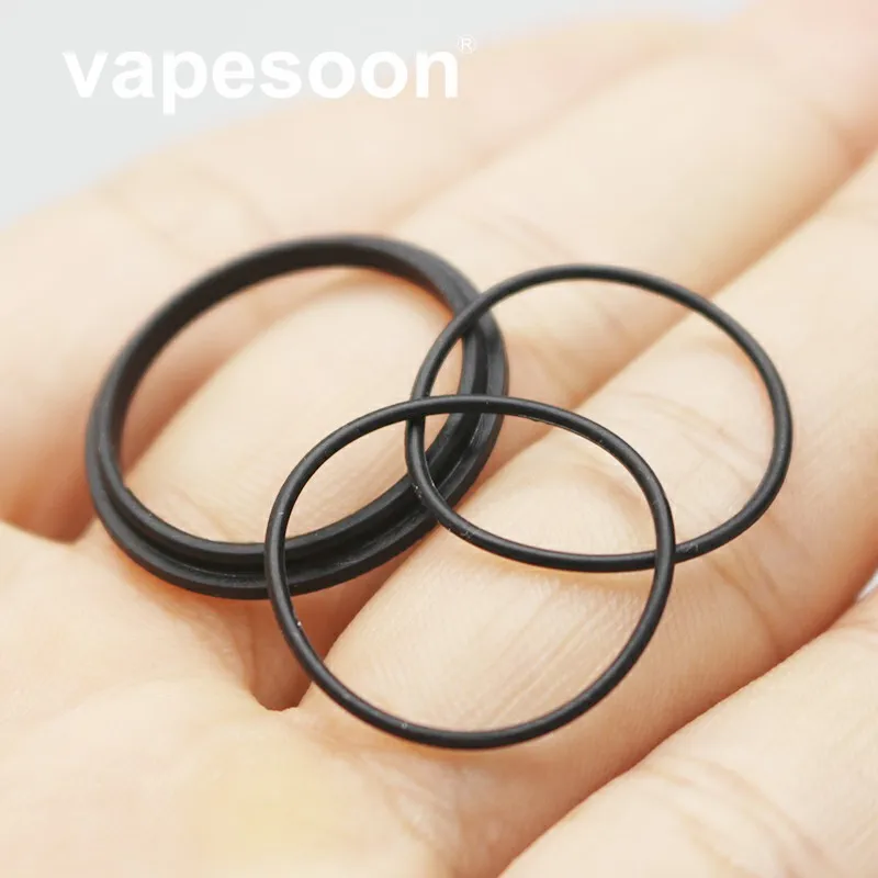 

VapeSoon Replacement Seal O Ring For Uwell Valyrian TANK 3pcs/Set Black Red Color