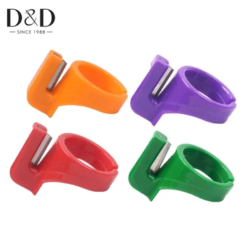 

D&D 2/5pcs Ring Sewing Thimble Sewing Thread Cutter Thread Cutting Knife Line Patchwork Tool DIY Sewing Accessories