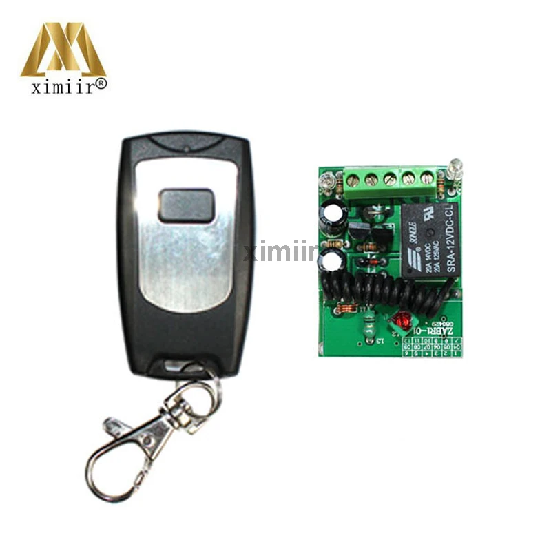 

R02 12V door access control system 1 door wireless remote control switch 315MHZ RF remote controller for 50m remote control