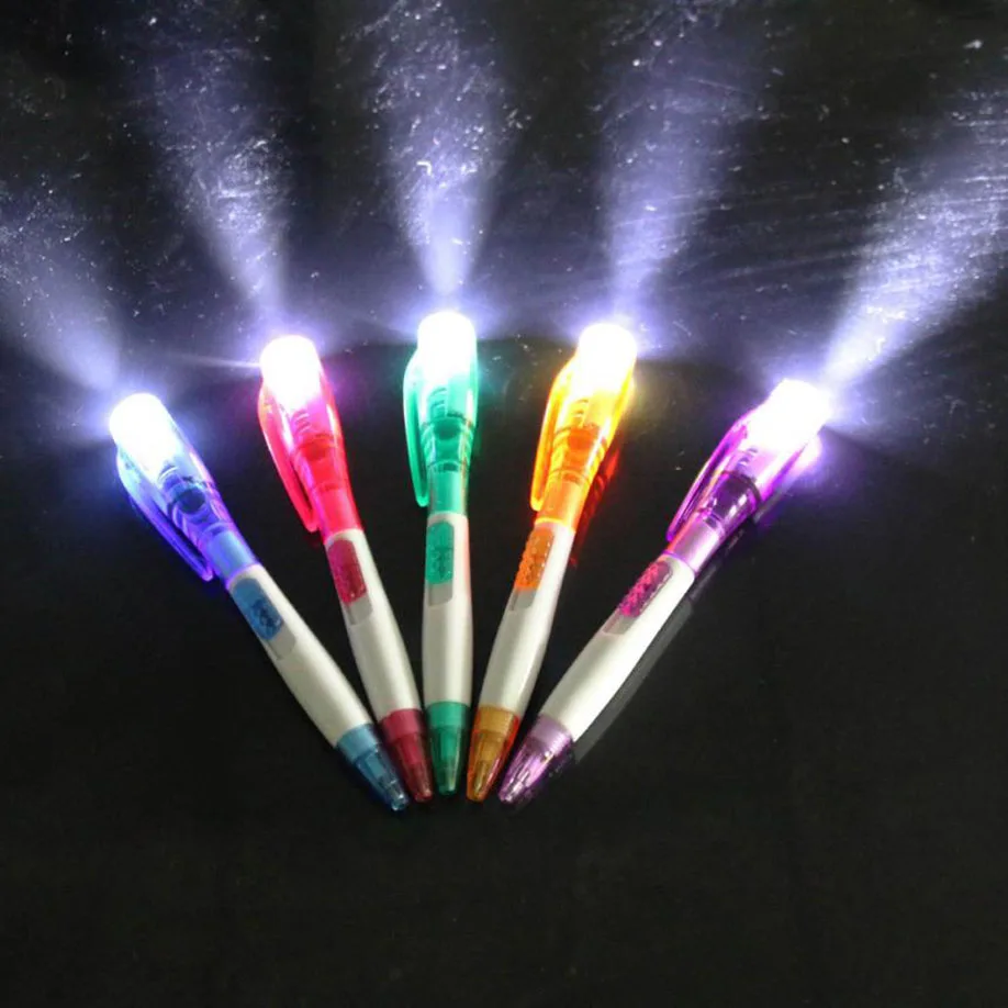 Buy Cute Novelty Ballpoint Pen LED lights Ballpoint