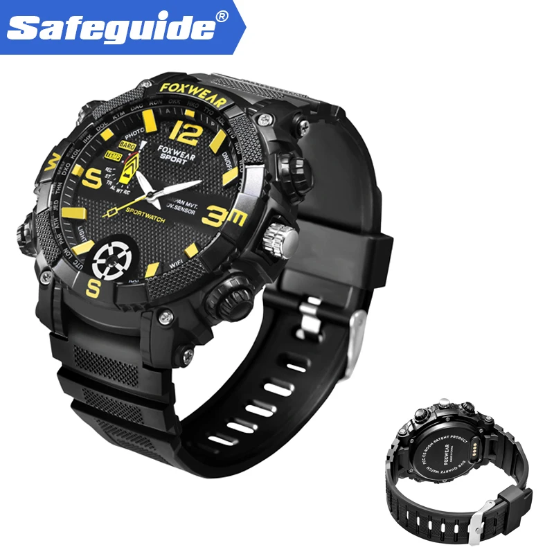 

2019 new sale FOX9 wifi waterproof watch camera with HD 1280 x 720P Outdoor Sports Smart Watch 5 Million high-definition