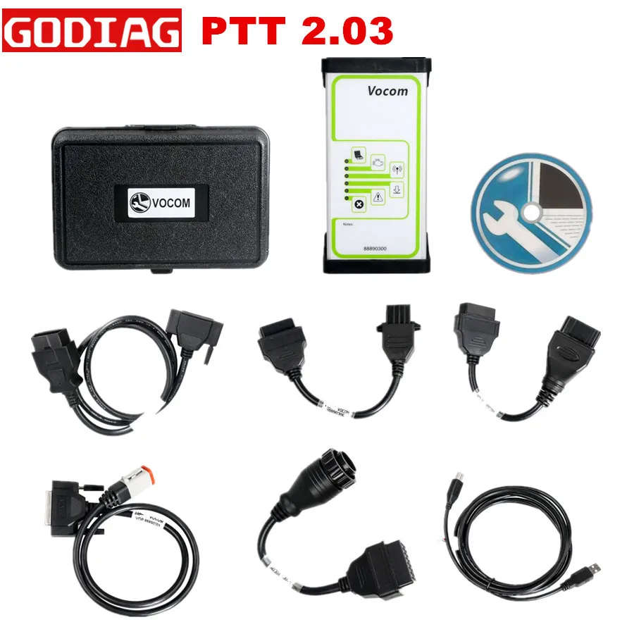 

For Volvo 88890300 Vocom Interface PTT2.03 Diagnose for Volvo/Renault/UD/Mack Truck Diagnose For Volvo Vocom 88890300 Vocom