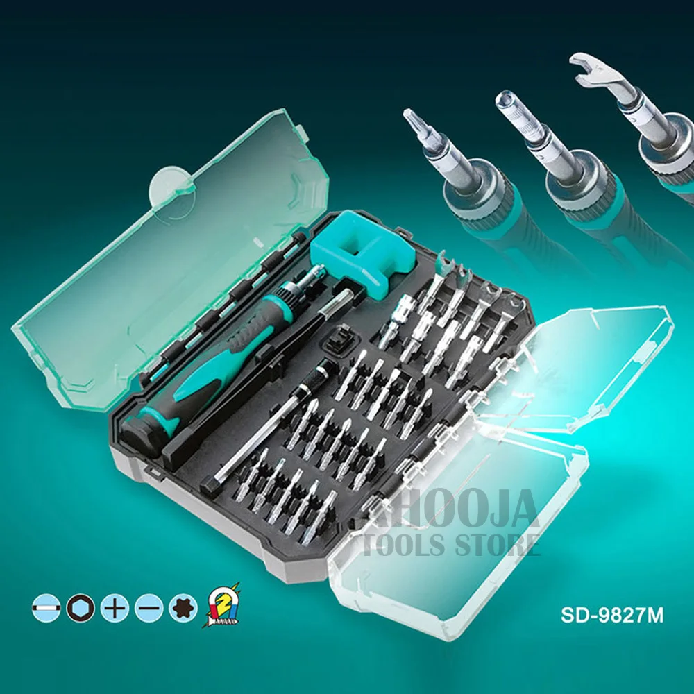 Pro'skit Многофункциональный гаечный ключ 27 в 1 для технического обслуживания