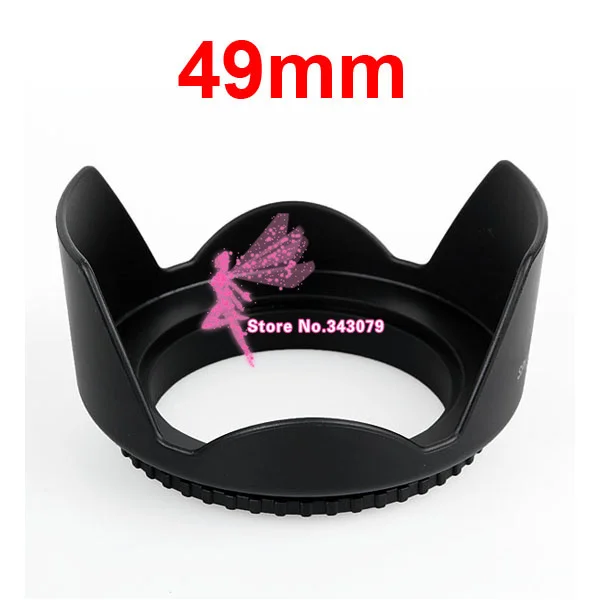 49 мм бленда винтами Лепесток Цветочная короны Форма Новый|49mm lens hood|lens hoodlens hood 49mm |