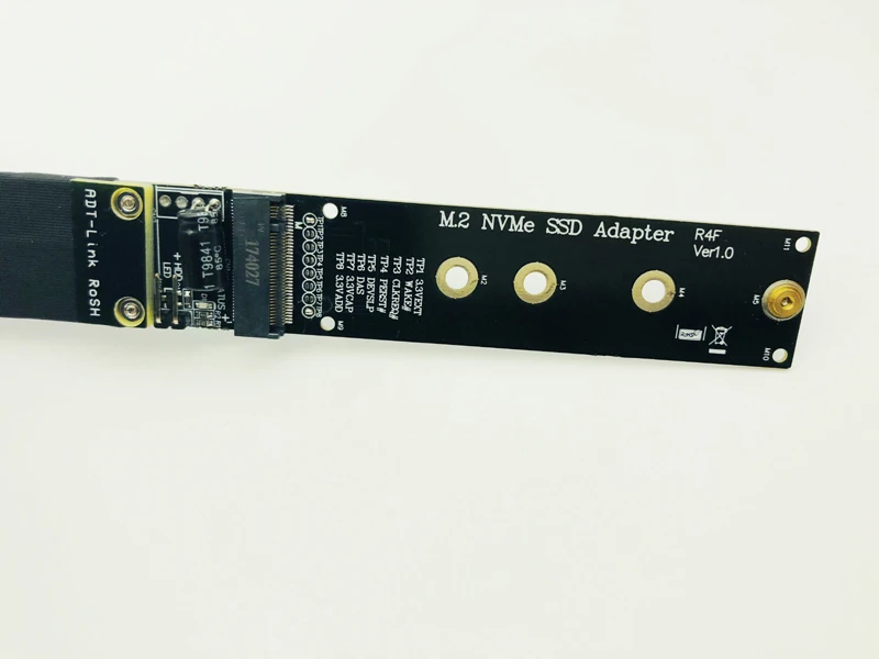 PCIE для M2 адаптер M.2 NVMe SSD адаптер Riser карты M ключ 4 PCI-E 3,0x4 pcie 4x полный Скорость 2230 2242 2260 2280 M2 SSD 32 Гбит/с, новинка