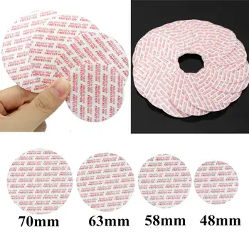 

Self Adhesive Pressure Sensitive Press Seal Cap Liners Jar Bottle Foam Safety Tamper Sealers Sealing Piece Plate Gasket 100 Pcs