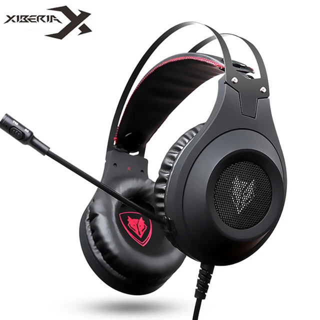 Best Price XIBERIA Brand Headphones NUBWO N2 Stereo Gaming Headset Gamer casque with Microphone for Computer/PS4/2016 New Xbox One/Laptop