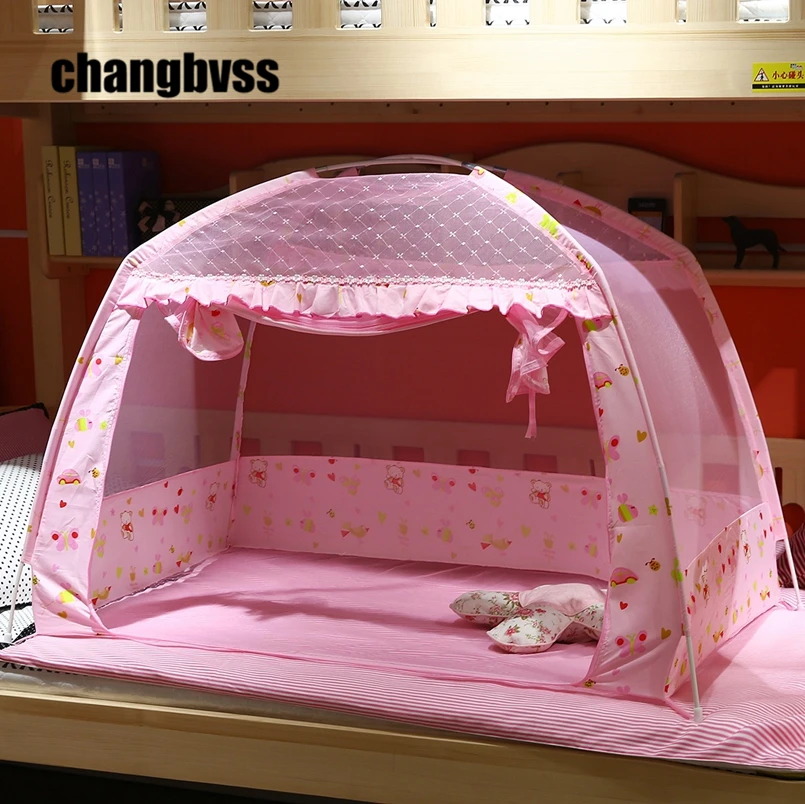 Cheap New Infants Baby Folding Mosquito Net Portable Baby Bed Crib Mosquito Net Protetor Mosquiteiro Nets
