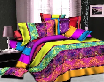 

BEST.WENSD 3d Rose Bedding Set Home Textiles 4pcs Family Set Include Bed Sheet Duvet Cover Pillowcase Housse De Couette