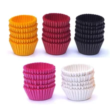 Limitools 1000 pçs mini bolo de papel bolo ovo tart molde cozimento muffin bolo copos bakeware ferramentas pastelaria para chocolate cupcake envolve