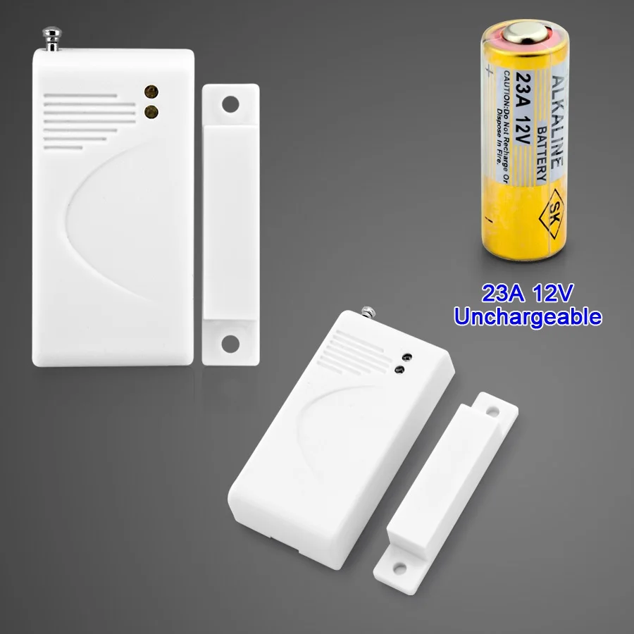 433MHz Wireless Door Window Sensor for GSM SMS Home Alarm System