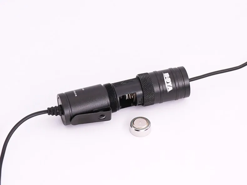 BOYA BY-M1 3.5mm Lavalier Lapel Microphone Smartphone DSLR Recording Video Record Microphone for iPhone 12 Pro Max Live