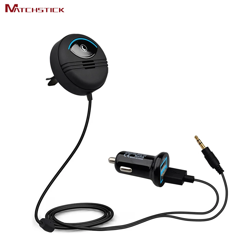 MatchstickCarKitAUXBluetooth40HandsFreekitsAudioMP3Player