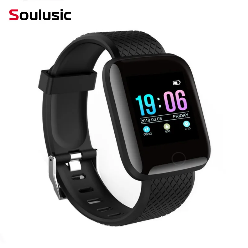 

Soulusic D13 Smart Bracelet For Android iPhone IP67 Waterproof Heart Rate Tracker Blood Pressure Oxygen Sport Wirstbands
