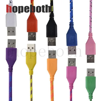 

White Black Micro USB Cable Nylon Braided Charging Cables 1M 2M 3M Micro Port Cable For Samsung Xiaomi other Android Phones