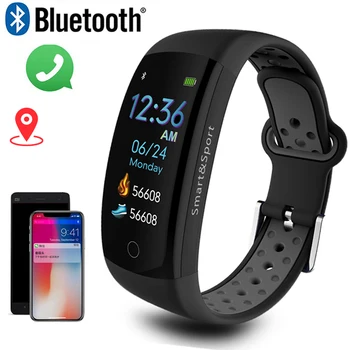 

Smart Watch Men 3D dynamic UI Dial Intelligent Wearable Fitness Sport Wristband montre homme GPS Camera IOS Android Smart Watch