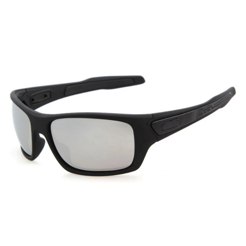 RBUDDY классические ветрозащитные Солнцезащитные очки Мужские брендовый дизайн, квадратные спортивные солнцезащитные очки для мужчин вождения черная рамка для очков UV400 - Цвет линз: C3