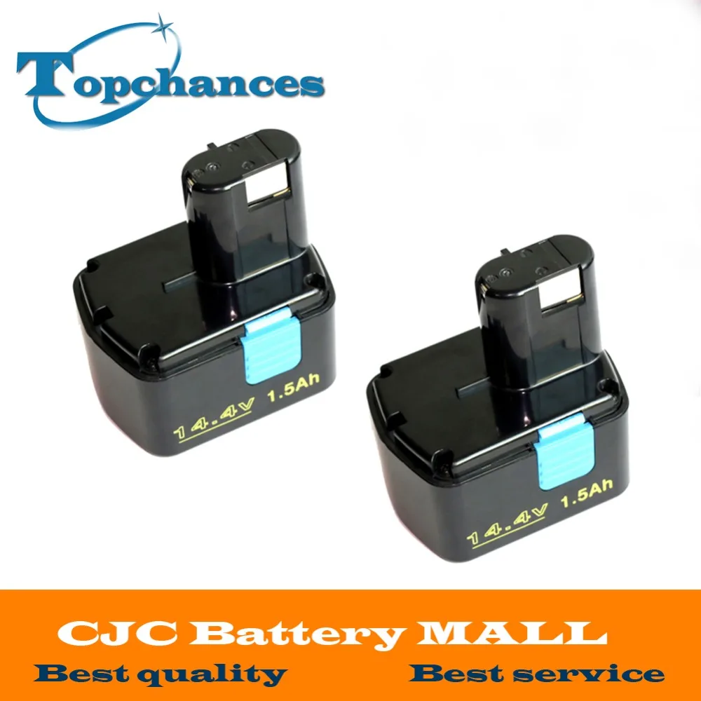 

High Quality 2PCS Rechargeable Battery for Hitachi 14.4V EB1414S EB 1412S, EB 1414, EB 1414L, EB 1414S C-2, CJ 14DL, DH 14DL